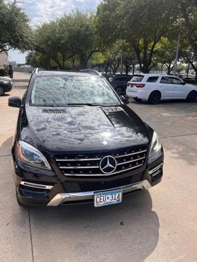 Black 2014 Mercedes-Benz M-Class ML 350 4MATIC