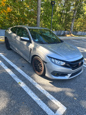 Silver 2016 Honda Civic EX-T