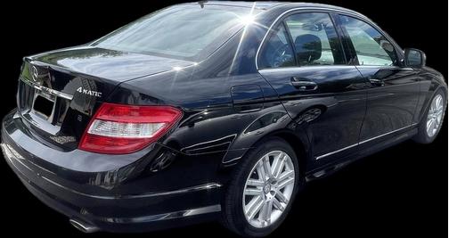 Black 2009 Mercedes-Benz C-Class C 300 4MATIC Sport