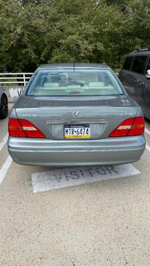 Green 2001 Lexus LS 430 Base
