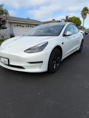 White 2023 Tesla Model 3 Base