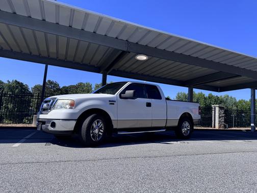 White 2008 Ford F-150 XLT SuperCab