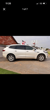 White 2018 Buick Enclave Essence