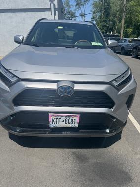 Gray 2022 Toyota RAV4 Hybrid SE