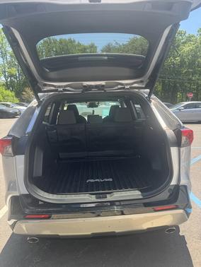 Gray 2022 Toyota RAV4 Hybrid SE