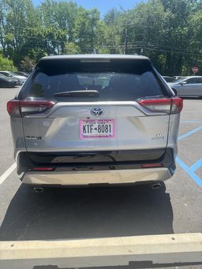 Gray 2022 Toyota RAV4 Hybrid SE