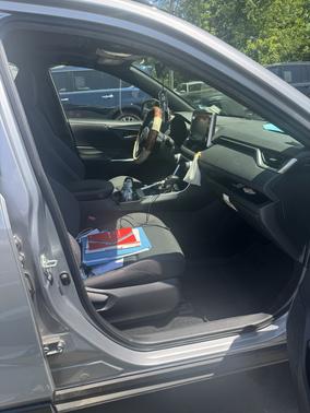 Gray 2022 Toyota RAV4 Hybrid SE
