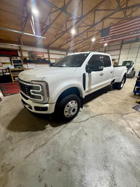 White 2026 Ford F-450 Platinum