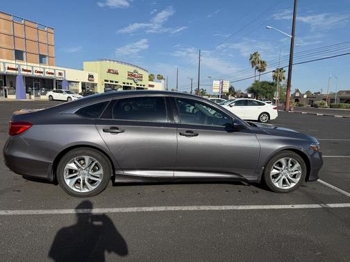 Gray 2018 Honda Accord LX