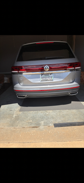 Silver 2026 Volkswagen Atlas 2.0T SE