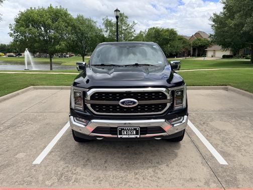 Blue 2021 Ford F-150 King Ranch