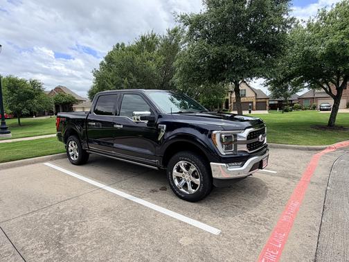 Blue 2021 Ford F-150 King Ranch