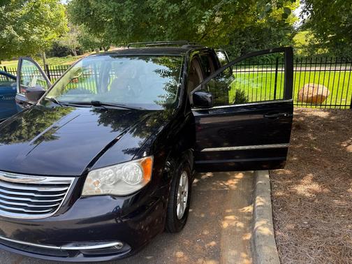 Blue 2011 Chrysler Town & Country Touring