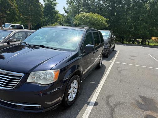 Blue 2011 Chrysler Town & Country Touring