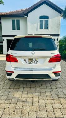 White 2015 Mercedes-Benz GL-Class GL 550 4MATIC