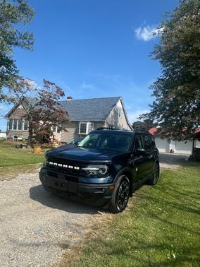 Blue 2023 Ford Bronco Sport Outer Banks