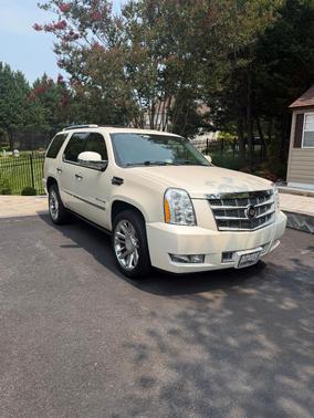 White 2013 Cadillac Escalade Platinum Edition