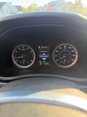 White 2018 Hyundai SONATA SEL+
