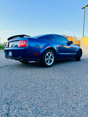Blue 2006 Ford Mustang GT