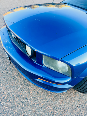Blue 2006 Ford Mustang GT