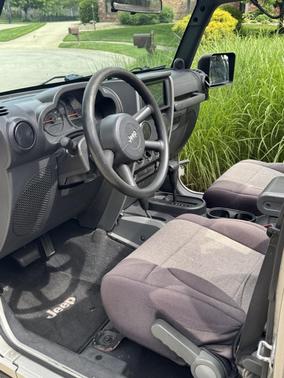 Silver 2007 Jeep Wrangler Unlimited X