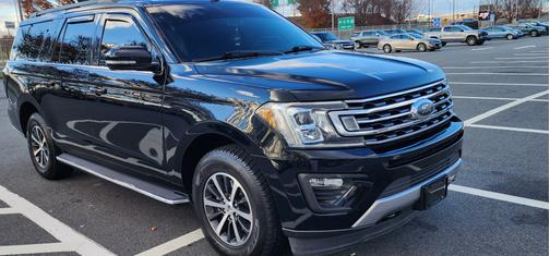 Black 2018 Ford Expedition Max XLT