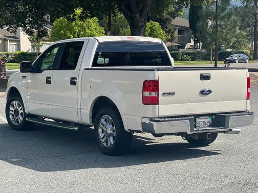 White 2007 Ford F-150 Lariat SuperCrew