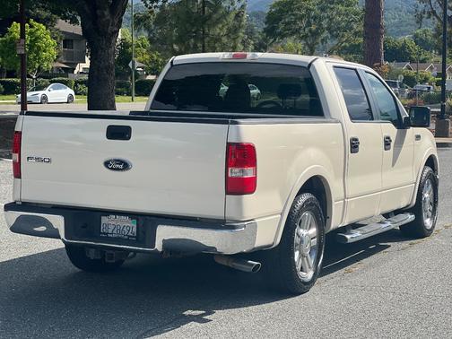 White 2007 Ford F-150 Lariat SuperCrew
