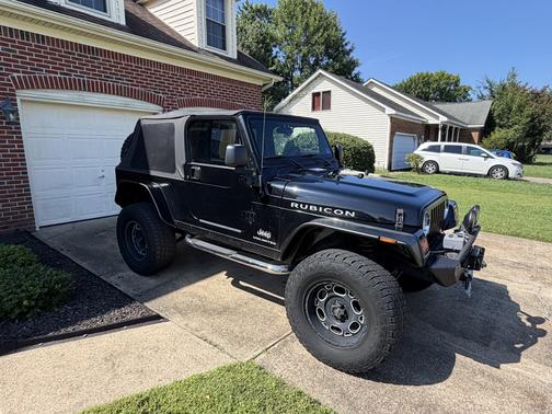 Black 2006 Jeep Wrangler Unlimited Rubicon