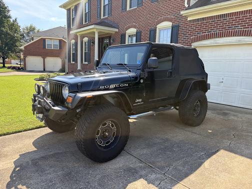 Black 2006 Jeep Wrangler Unlimited Rubicon