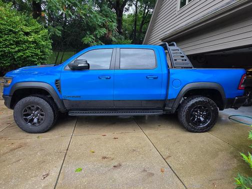 Blue 2022 RAM 1500 TRX