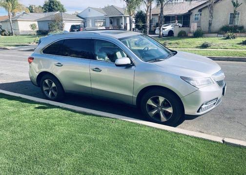 Gray 2015 Acura MDX 3.5L