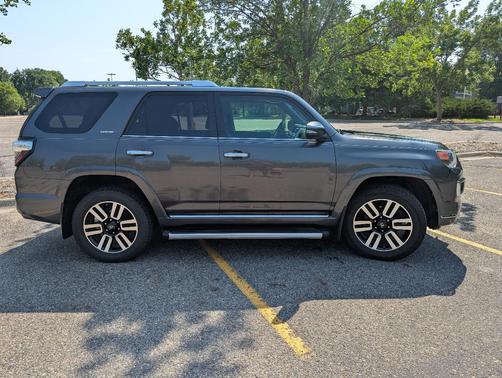 Gray 2017 Toyota 4Runner Limited