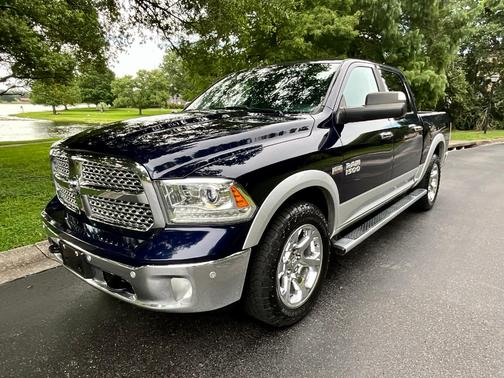 Blue 2017 RAM 1500 Laramie