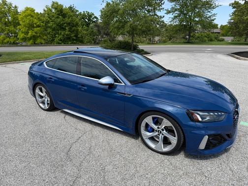 Blue 2021 Audi RS 5 2.9T