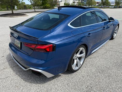 Blue 2021 Audi RS 5 2.9T