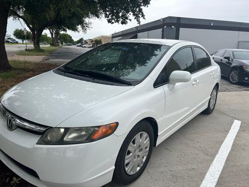 White 2007 Honda Civic GX