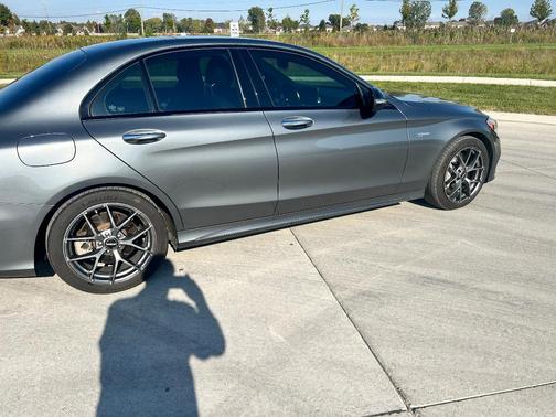 Gray 2017 Mercedes-Benz AMG C 43 4MATIC