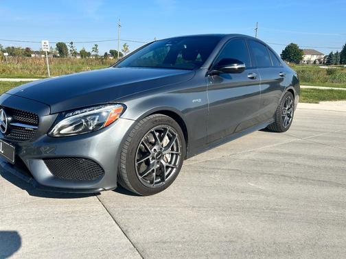 Gray 2017 Mercedes-Benz AMG C 43 4MATIC