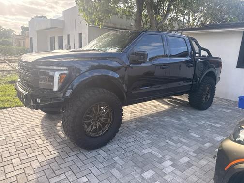 Blue 2025 Ford F-150 Raptor