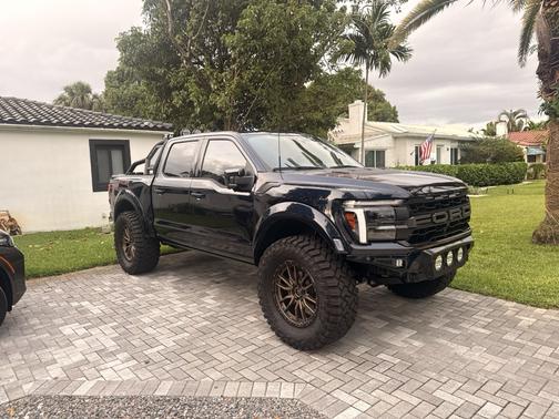 Blue 2025 Ford F-150 Raptor