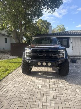 Blue 2025 Ford F-150 Raptor