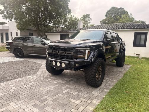 Blue 2025 Ford F-150 Raptor