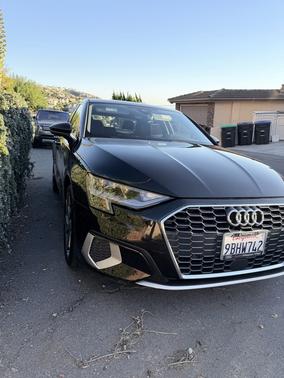Black 2022 Audi A3 Premium