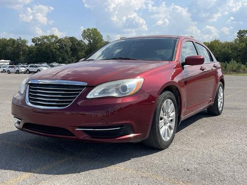 Red 2012 Chrysler 200 LX