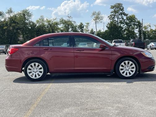 Red 2012 Chrysler 200 LX