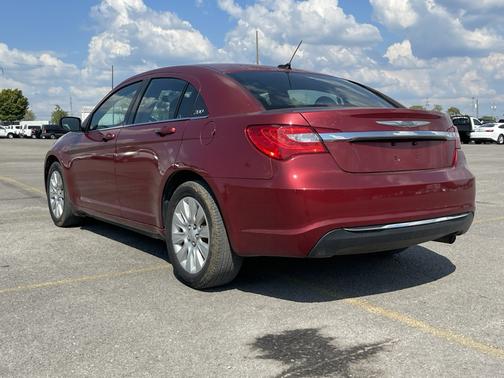 Red 2012 Chrysler 200 LX