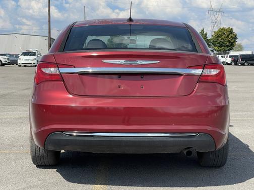 Red 2012 Chrysler 200 LX