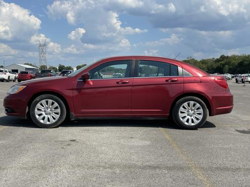 Red 2012 Chrysler 200 LX