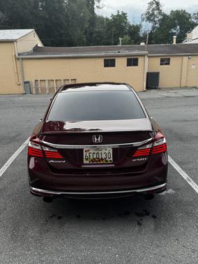 Red 2017 Honda Accord Sport